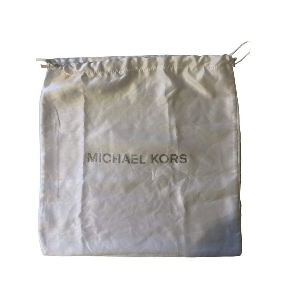 💖Michael Kors White Satin Drawstring Dust Bag - 13.5"x12"
